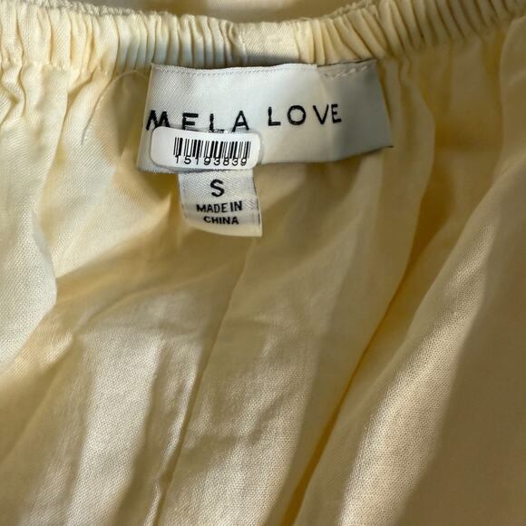 Pamela Love x RTR Cream Embroidered Midi Dress - Size Small - Picture 3 of 5